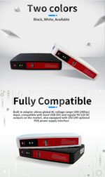 Mini UPS 8000mAh Lithium Battery Backup DC 5V 9V 12V 24V 18W Keep Wi-Fi Power for Home Appliances Router Modem - Image 10